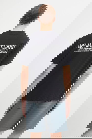 T-shirt Helmut Lang Helmut Lang Logo Print T-Shirt Svart | P04HM507, 2