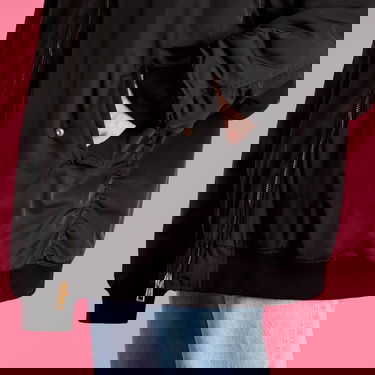 Bomberjacka RAF SIMONS Synchronicity Bomber Jacket Svart | 212-M621A-30060-0099, 3