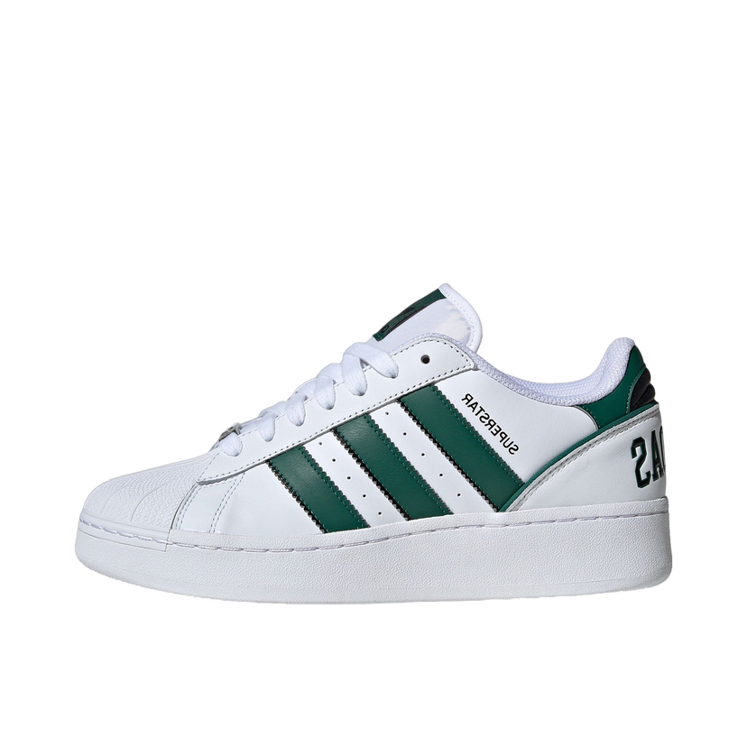 Sneakers och skor adidas Originals Superstar XLG Cloud White Collegiate Green Core Black Vit | IE0760