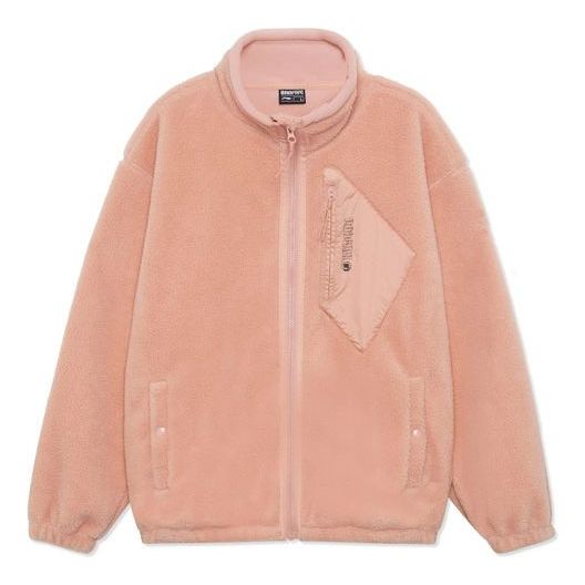 Bomberjacka Li-Ning BadFive Polar Fleece Jacket Rosa | AFDR729-2
