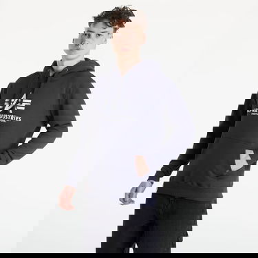 Sweatshirt Alpha Industries Basic Hoodie Mörkblå | 178312-02, 0