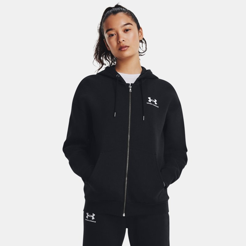 Sweatshirt Under Armour Hoodie Svart | 1379474-001