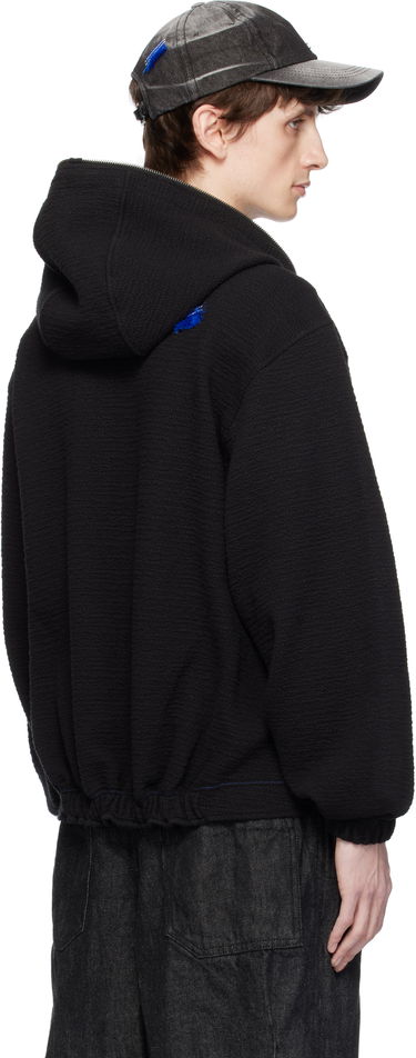 Sweatshirt ADER ERROR ADER error Realce Product. 31 Zip-Up Hoodie Svart | BO01SSHD0402BK, 2