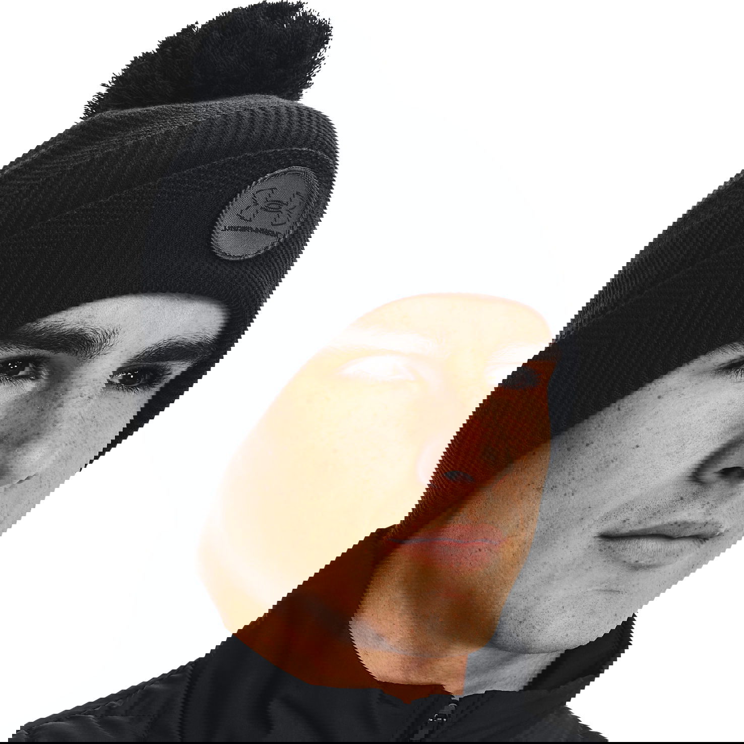 Mössa Under Armour Pom Beanie Svart | 1373107-001, 0