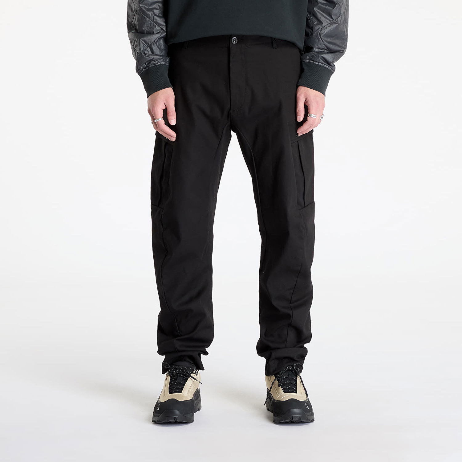 Cargo byxor C.P. Company Cargo Pants Svart | 17CMPA118A110175A-999, 0
