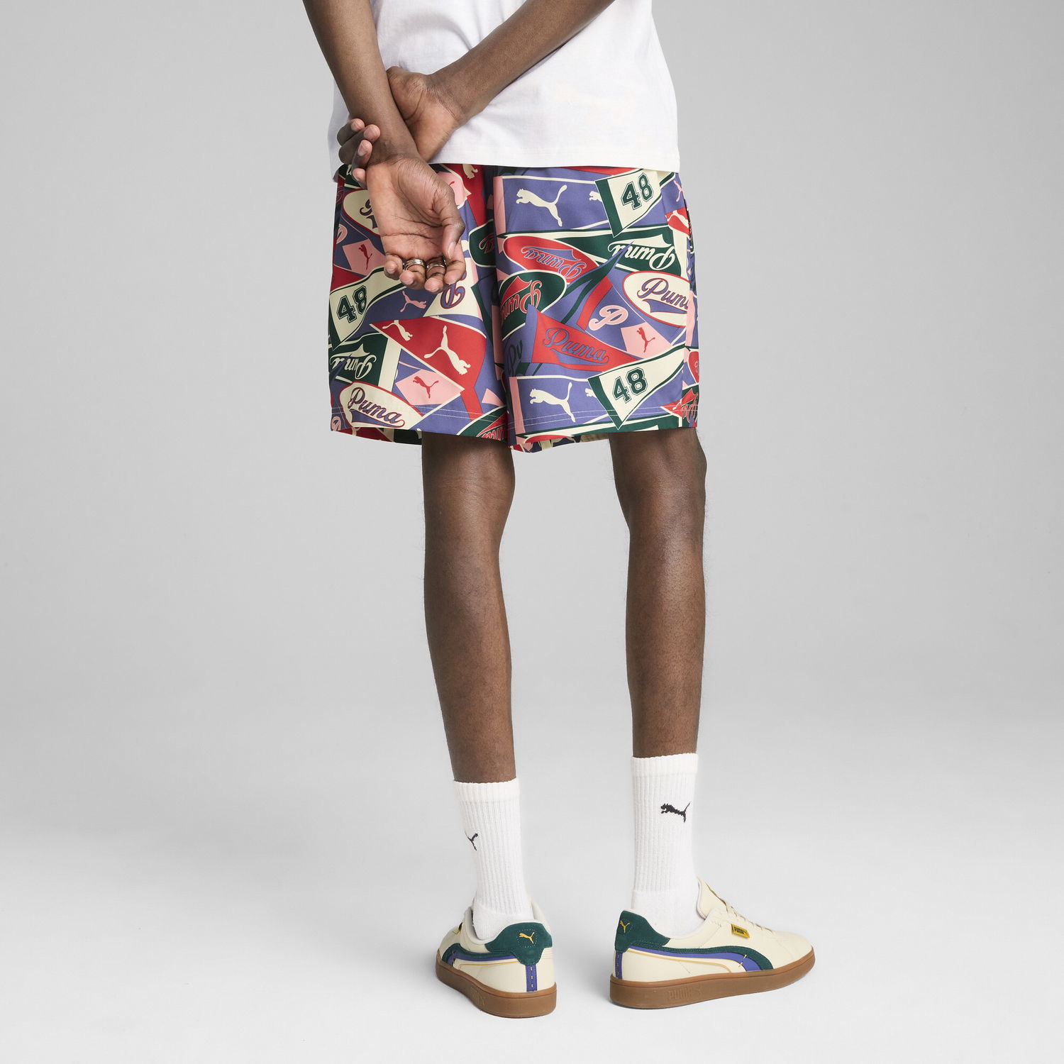 Shorts Puma SPORTS LEGACY Printed Relaxed Fit 6" Shorts Flerfärgad | 629630_46, 1