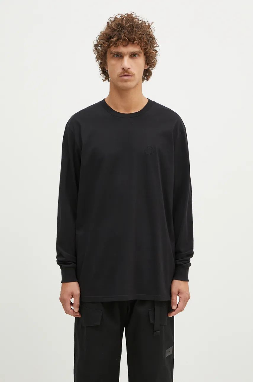 T-shirt 1017 ALYX 9SM Regular Fit Longsleeve Crewneck Tee Svart | AAMTS0483FA01, 0