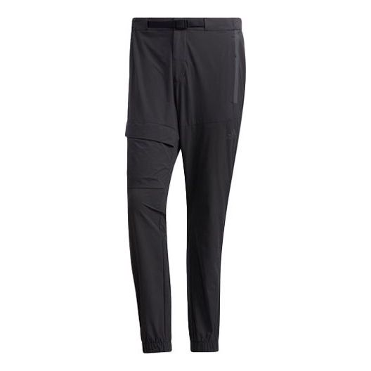 Cargo byxor adidas Originals Belt JG Outdoor Pants Svart | GN7341