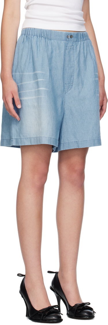Shorts Acne Studios Acne Studios Stamp Shorts Blå | BE0183-, 4
