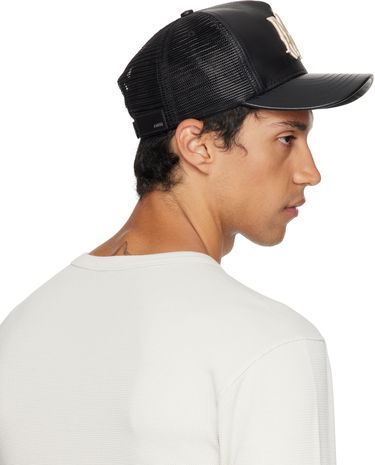 Keps AMIRI AMIRI MA Leather Trucker Cap Svart | AMHATR1039, 2