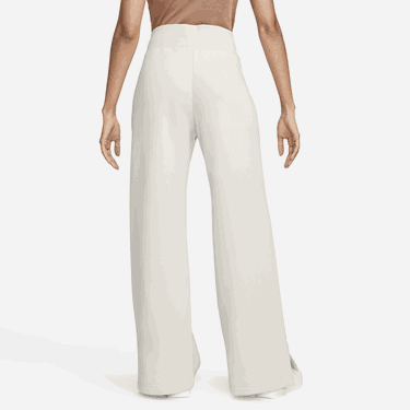 Träningsbyxor Nike Sportswear Phoenix Fleece High-Waisted Wide Leg Tracksuit Bottoms Vit | DQ5615-104, 1