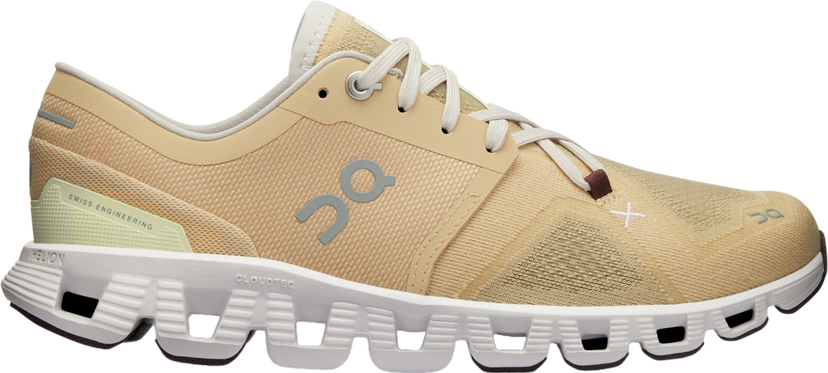 Löpning On Running Cloud X 3 Beige | 60-97789