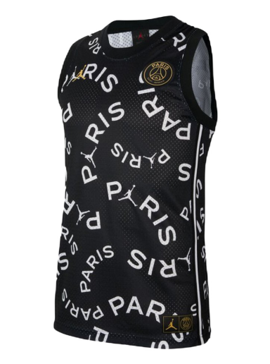 Jersey Jordan PSG Paris Saint Germain Basketball Jersey Svart | CK9668-010