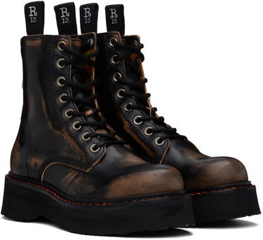 Kläder R13 R13 Single Stack Boots Svart | R13WS025-R01, 3