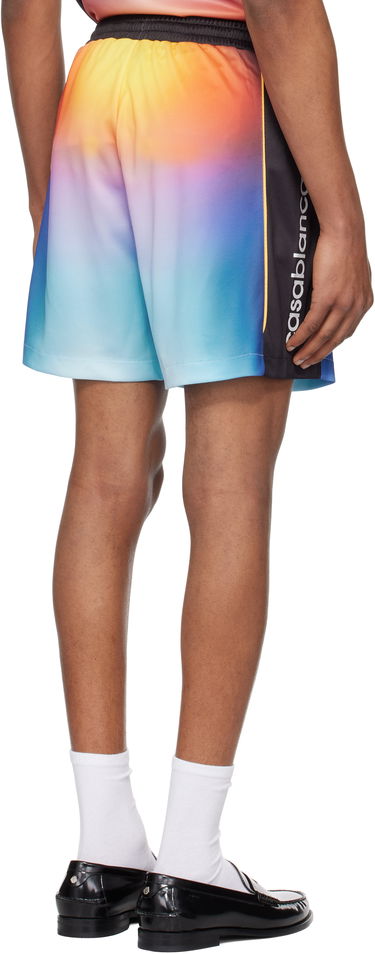 Shorts Casablanca Casablanca Gradient Football Shorts Flerfärgad | MS25-JTR-253-01, 2