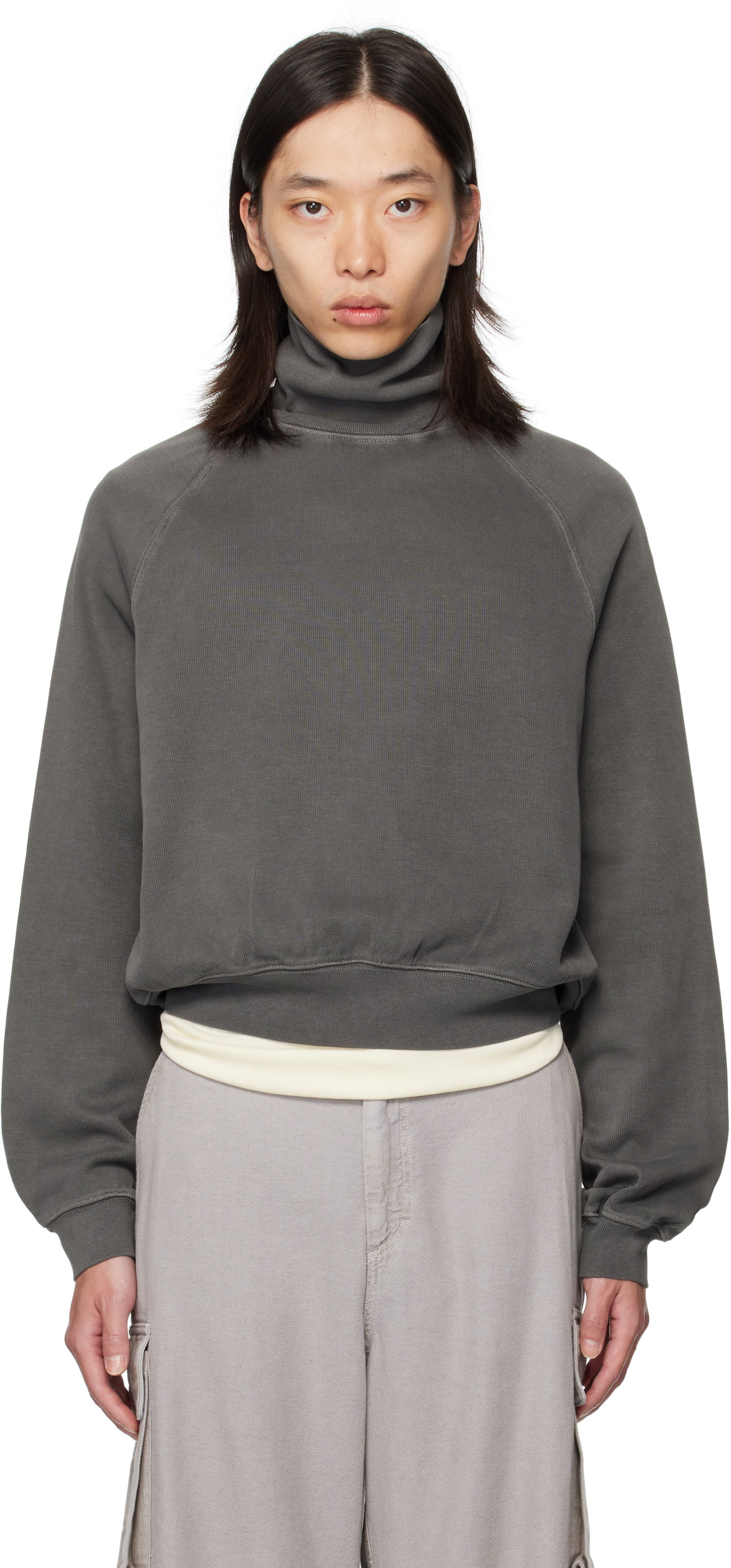 Sweater OUR LEGACY Scholar Rollneck Turtleneck Grå | M4256SW, 0