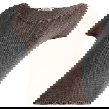 Sweater OUR LEGACY Our Legacy Women's Knitted Tank Top Brun | W2253SW, 1