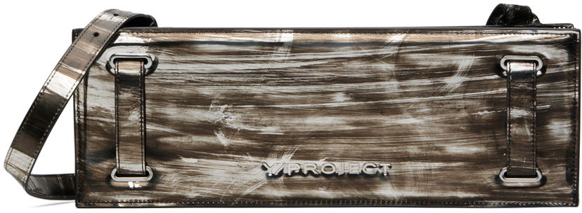 Handväska Y/PROJECT Y/Project Accordion Bag Metallisk | 620BA014
