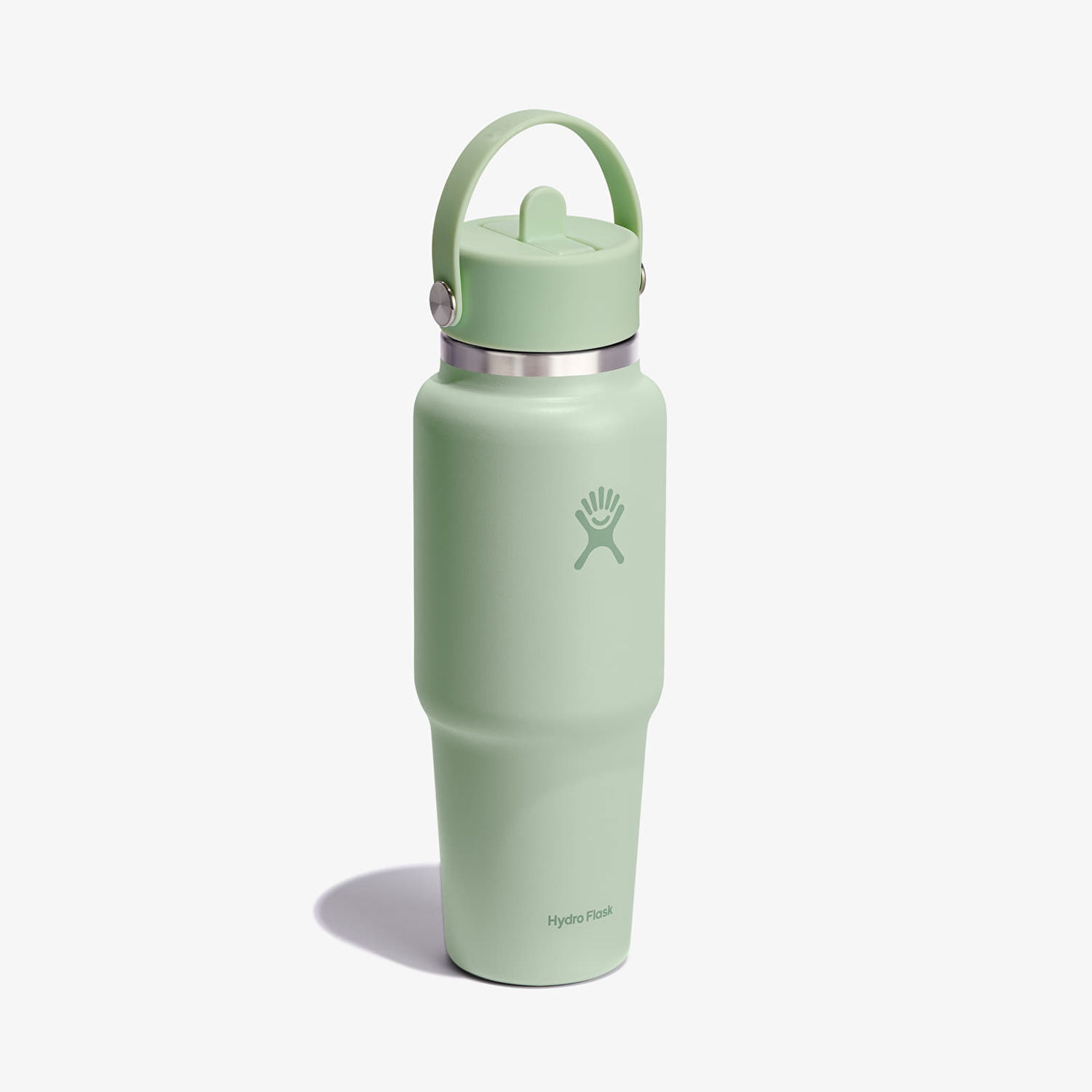 Dricksflaska Hydro Flask 946 ml Wide Flex Straw Travel Bottle Grön | WT32CFS338, 1