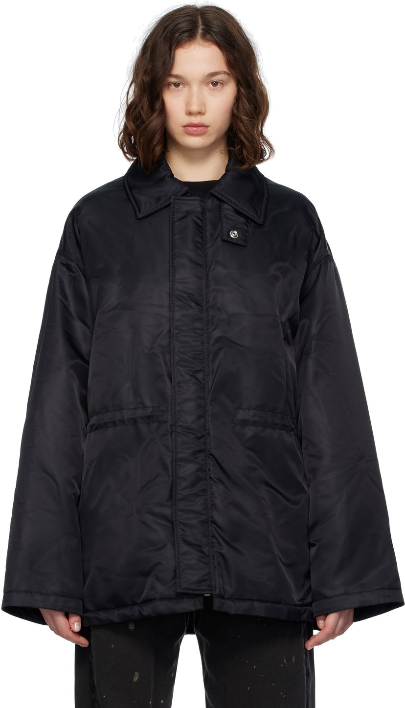 Jacka Maison Margiela MM6 Maison Margiela Nylon Sports Jacket Svart | S52AM0329 M35257