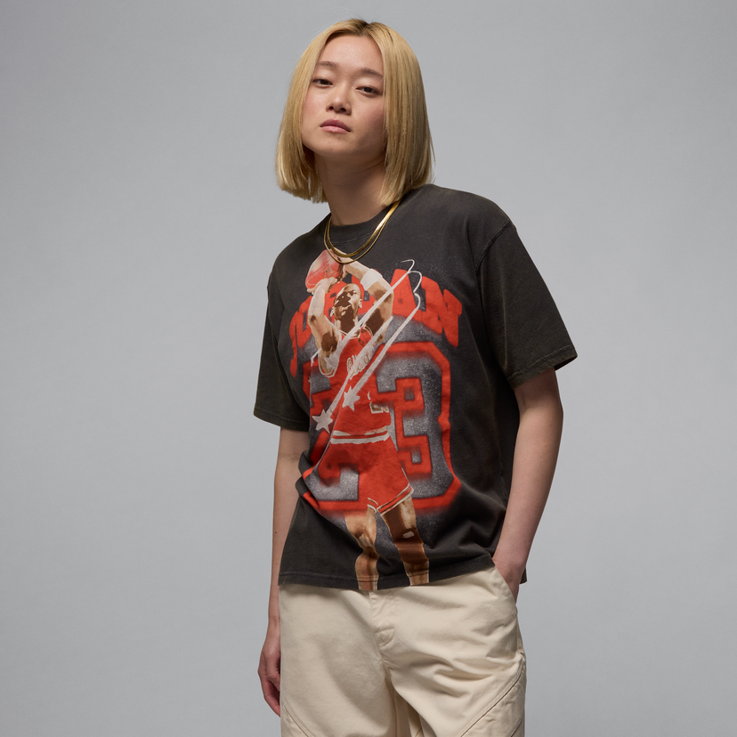 T-shirt Jordan Jordan Graphic Print T-Shirt Svart | HJ0139-045