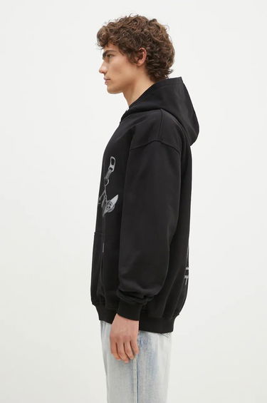 Sweatshirt Represent Clo Represent Keys To The Club Hoodie With Print Svart | MLM4240.001, 1