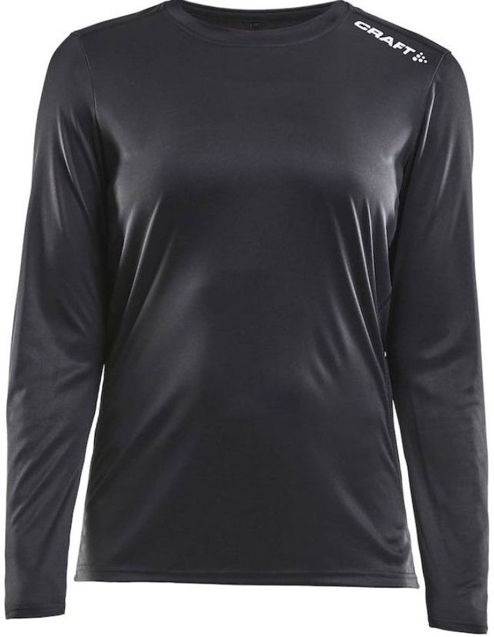 T-shirt Craft Craft Rush Long Sleeve Tee Svart | 1907365-999000