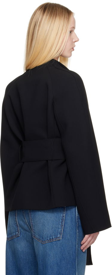 Jacka Khaite KHAITE Edith Belted Jacket Svart | 61814114, 2