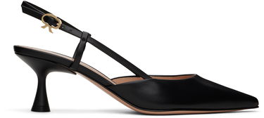 Sneakers och skor Gianvito Rossi Ascent Pumps Svart | G95332-55LAC-VIT, 0