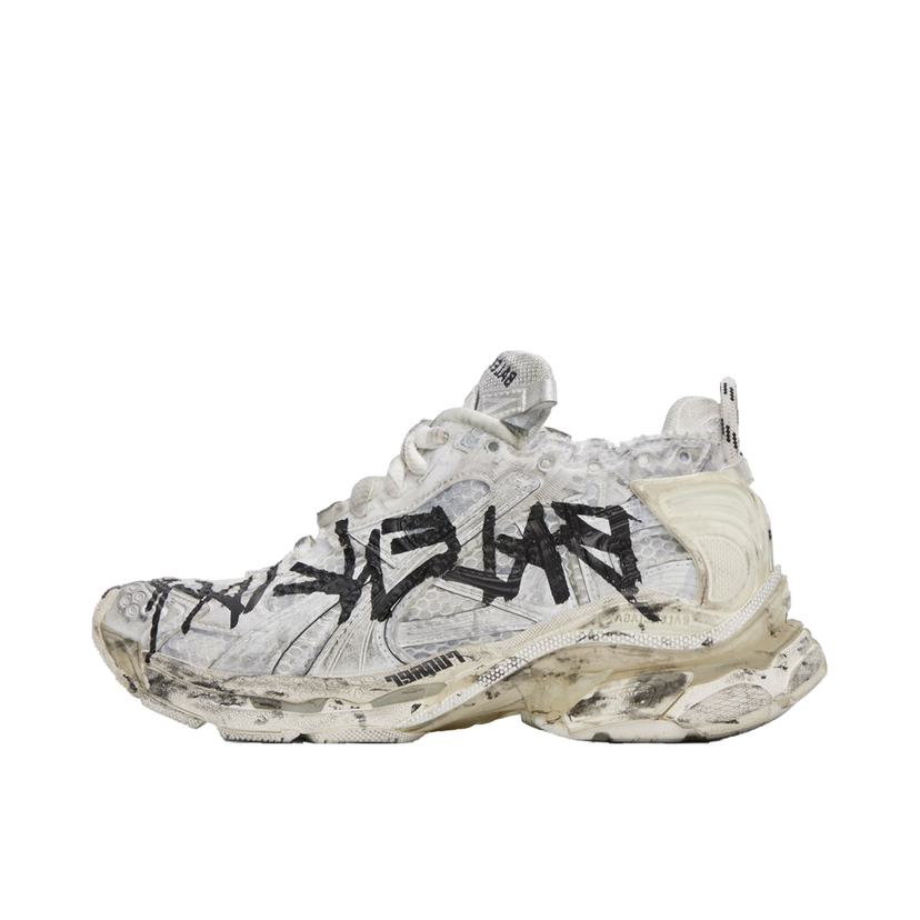 Sneakers och skor Balenciaga Runner Graffiti "Off-White" Vit | 772767 W3RBQ