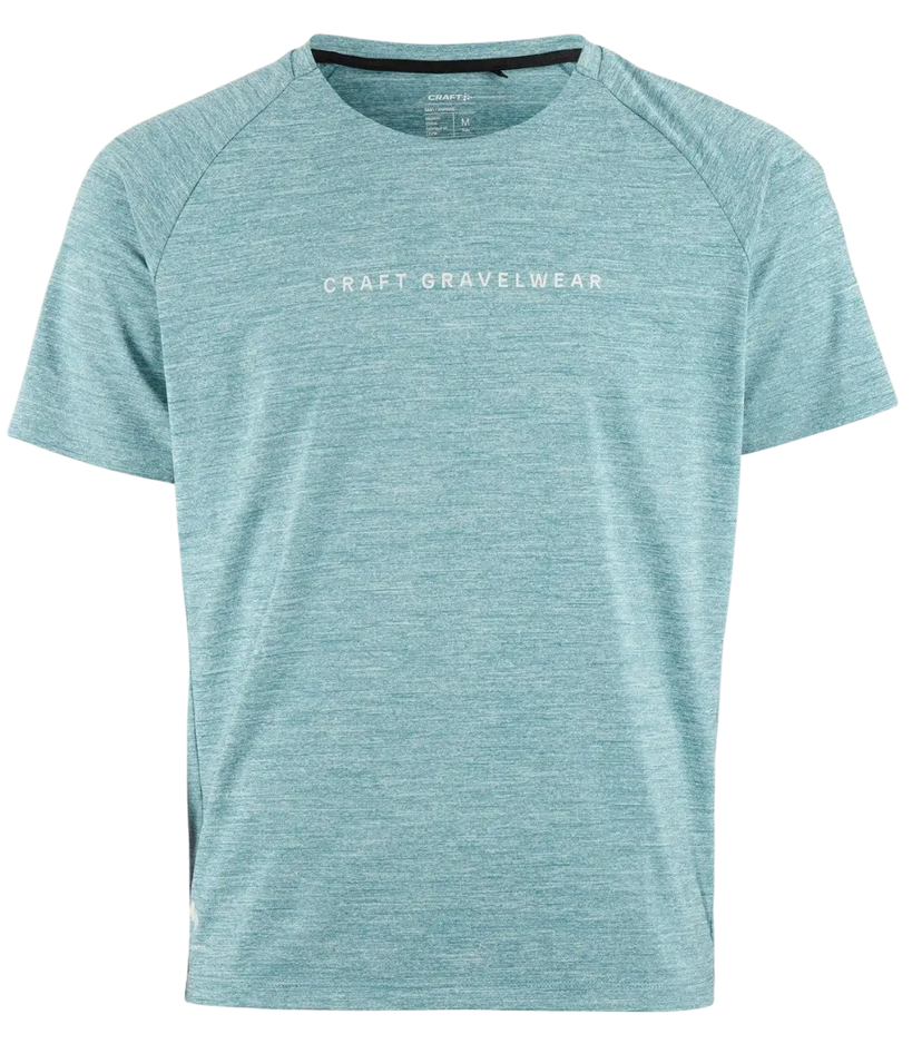 T-shirt Craft Craft Adv Gravel T-Shirt Turkos | 1913183-361000