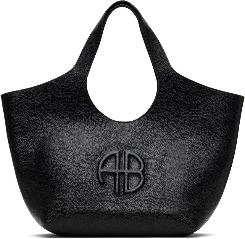 Tygpåse Anine Bing Anine Bing Medium Lili Tote Svart | A-13-10760-BLK1