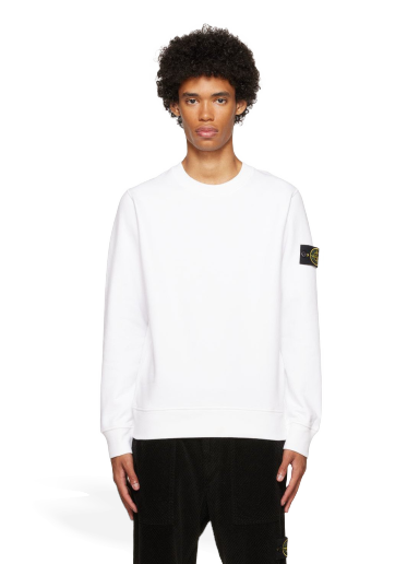 Sweater Stone Island Patch Vit | 771563020