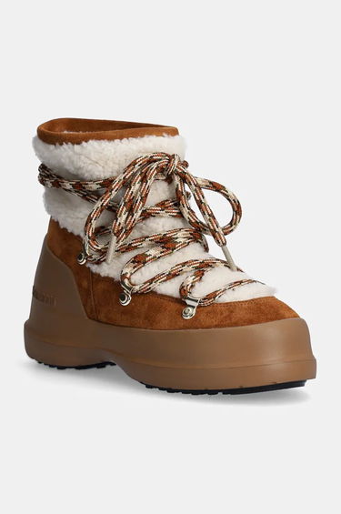 Sneakers och skor Moon Boot MB Luna Shearling Boots Brun | 80D2480020.MA03, 0