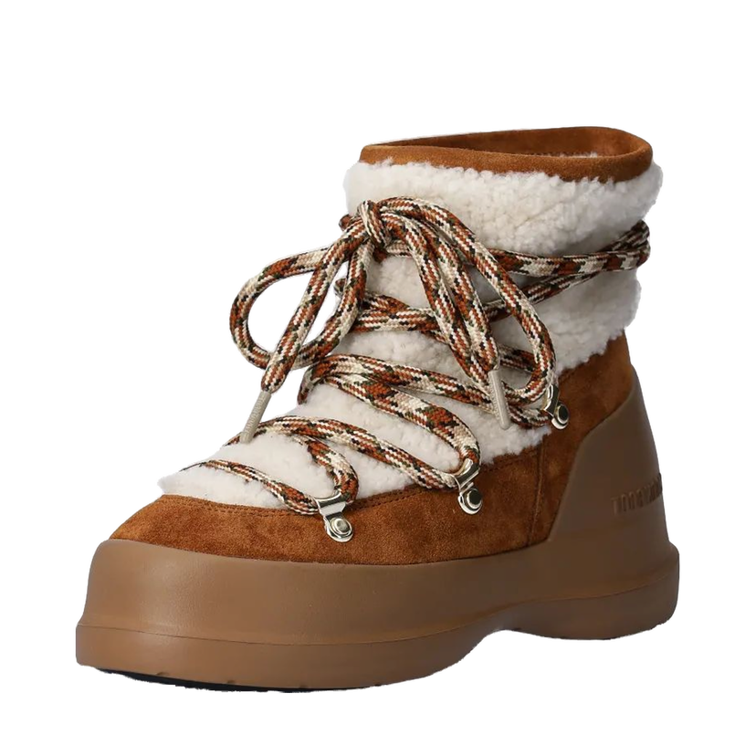 Sneakers och skor Moon Boot MB Luna Shearling Boots Brun | 80D2480020.MA03