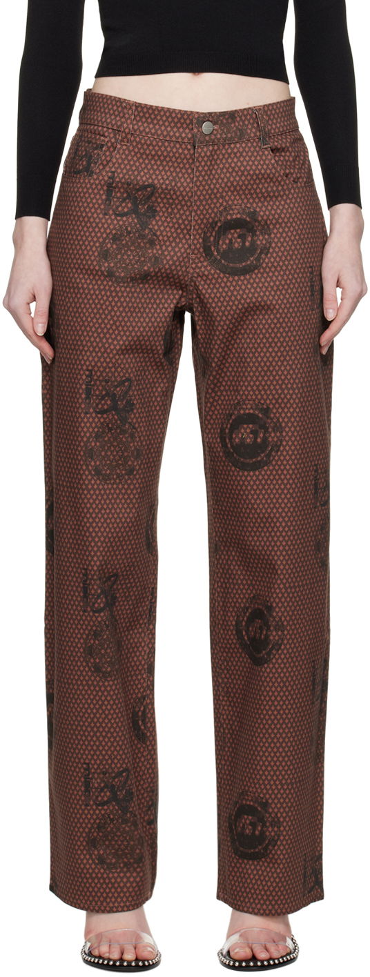 Jeans Miaou Miaou Fargo Trousers Brun | 1007SCATL, 0