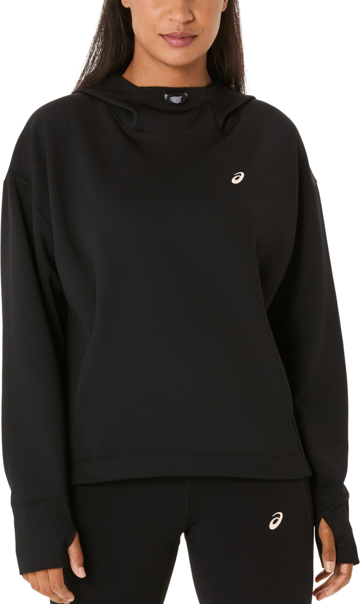 Sweatshirt Asics Asics Nagino Run Adjustable Hoodie Svart | 2012d142-001