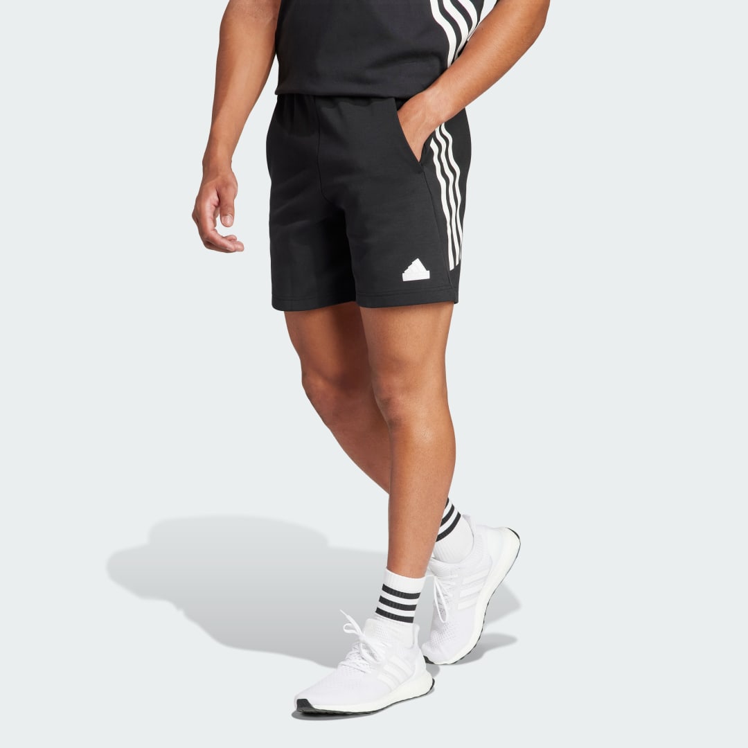 Shorts adidas Performance Sportswear Future Icons 3-Stripes Shorts Svart | IN3312, 1