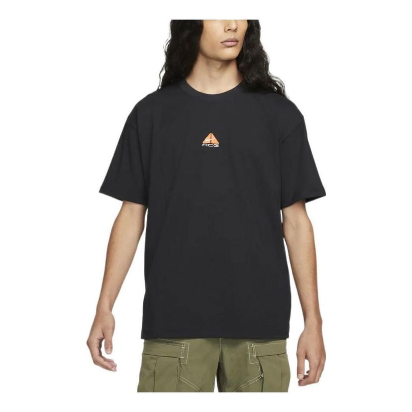 T-shirt Nike ACG ACG Front Logo T-Shirt Svart | DQ1816-010