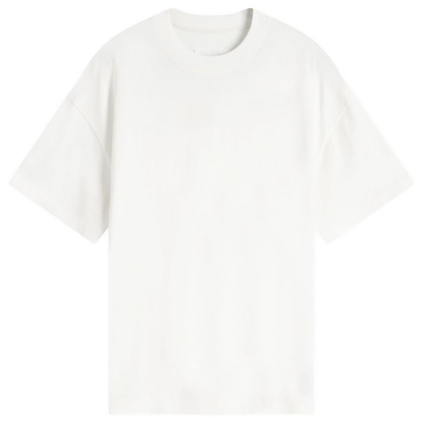 T-shirt Jil Sander Jil Sander Tonal Logo T-Shirt, Size Large Vit | J03GC0137-102