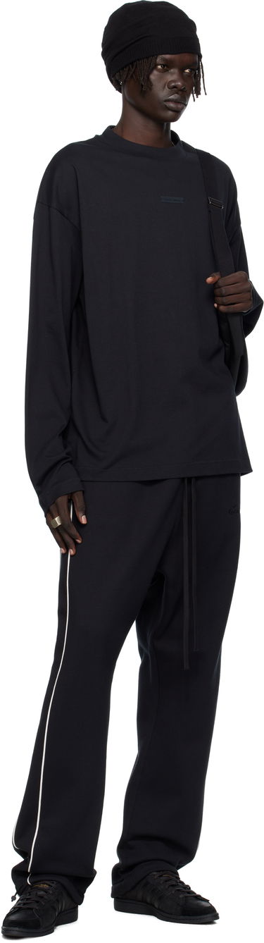 T-shirt Fear of God ESSENTIALS Classic Fit Long Sleeve T-shirt Svart | 125SP254200F, 3