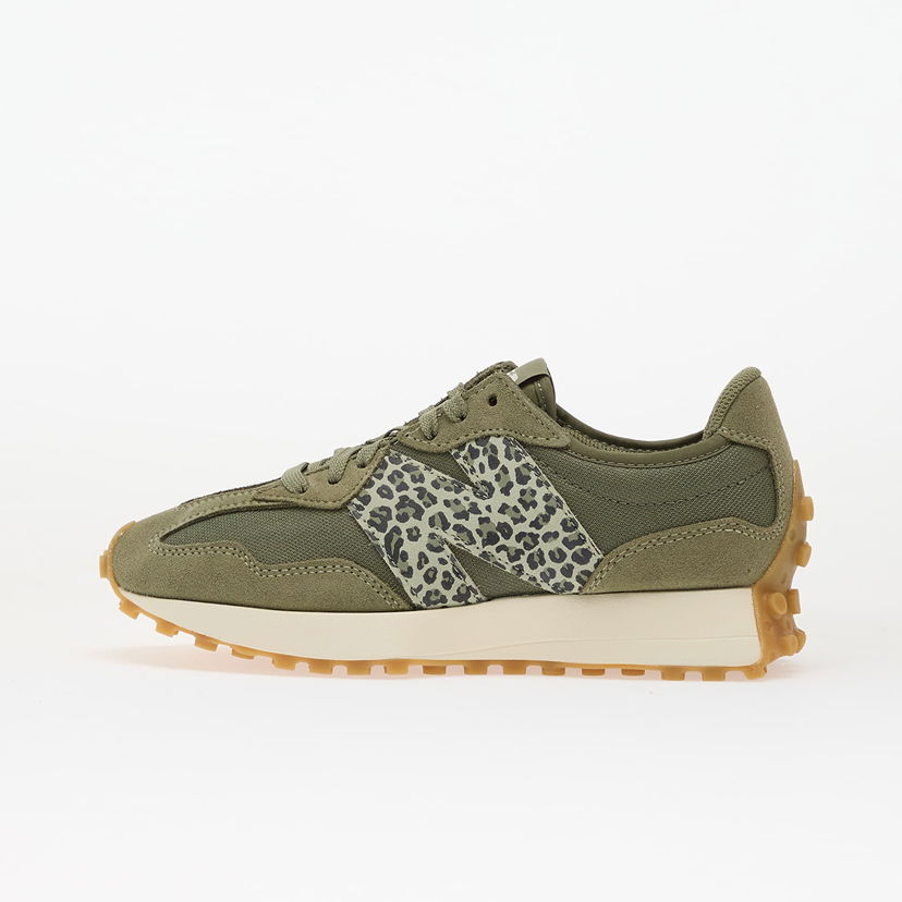 Sneakers och skor New Balance 327 Dark Olivine Grön | WS327LPB