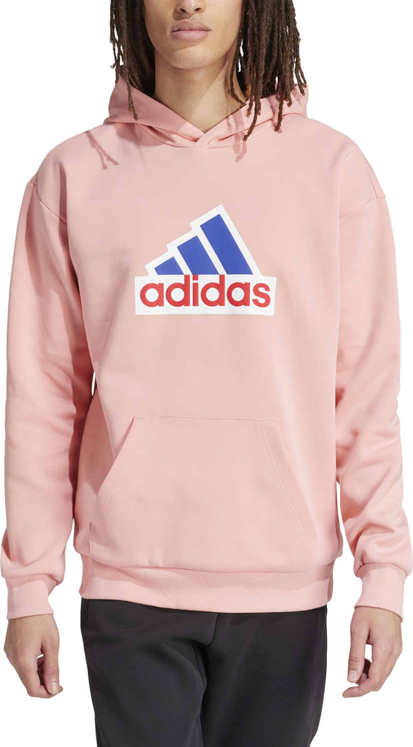Sweatshirt adidas Performance M FI BOS HD OLY Rosa | is9597