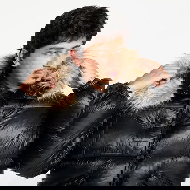 Pufferjacka Umbro Duemila Puffer Jacket with Faux Fur Hood Svart | UBMW0331FA206 BLK0001, 1