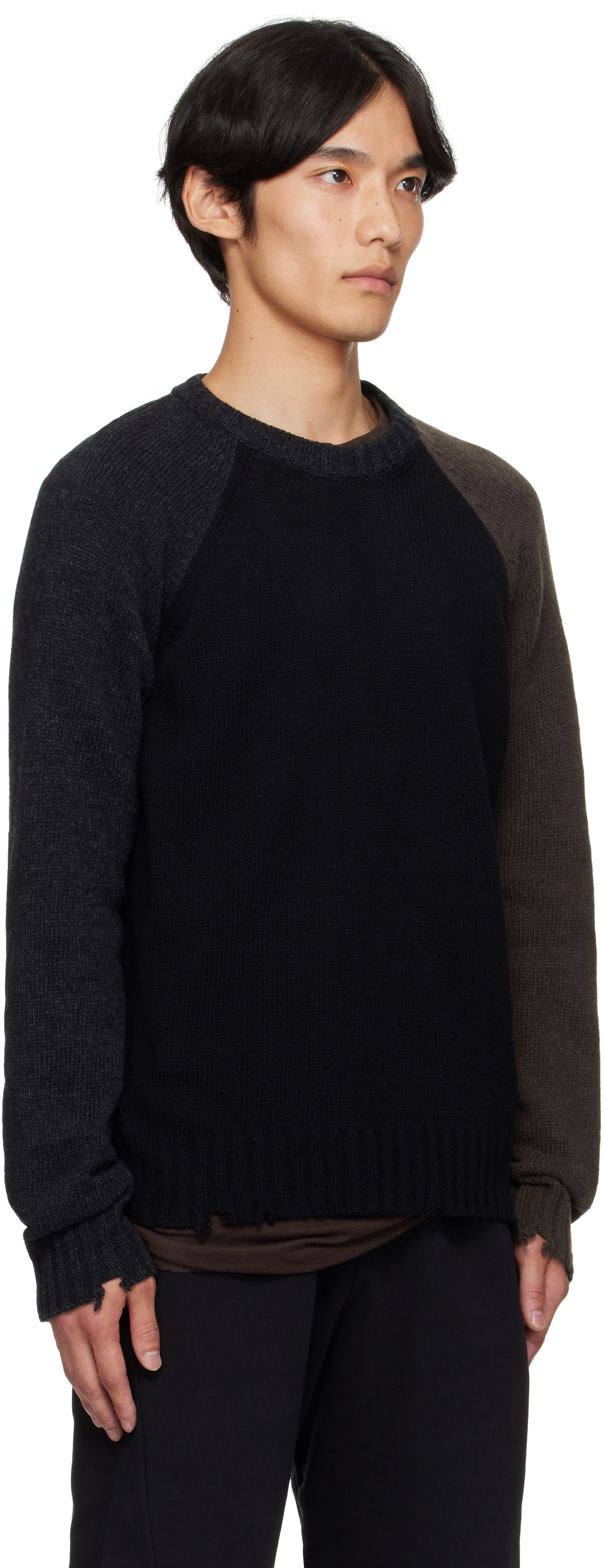 Sweater Maison Margiela MM6 Maison Margiela Crewneck Sweater Svart | SH2HL0028 M13160, 1