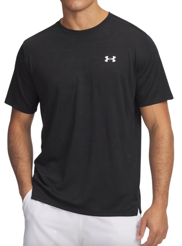 T-shirt Under Armour Under Armour Tech Vent Jacquard Short Sleeve T-Shirt Svart | 1377052-002, 0