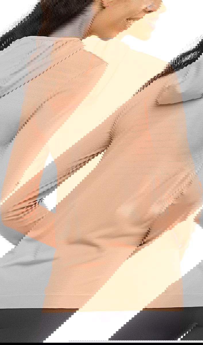 Sweatshirt Salomon COMET SEAMLESS HOODY W Orange | lc1498700, 1