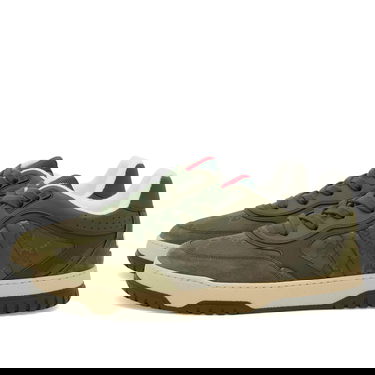 Sneakers och skor Gucci Re-Web Sneaker Grön | 831661-AAEX3-3343, 2