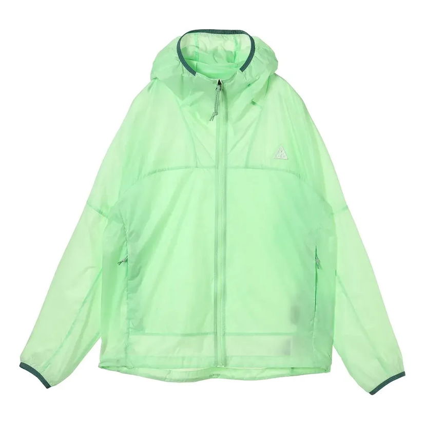 Vindjacka Nike ACG ACG Cinder Cone Windproof Hoodie Jacket Grön | DB0979-376