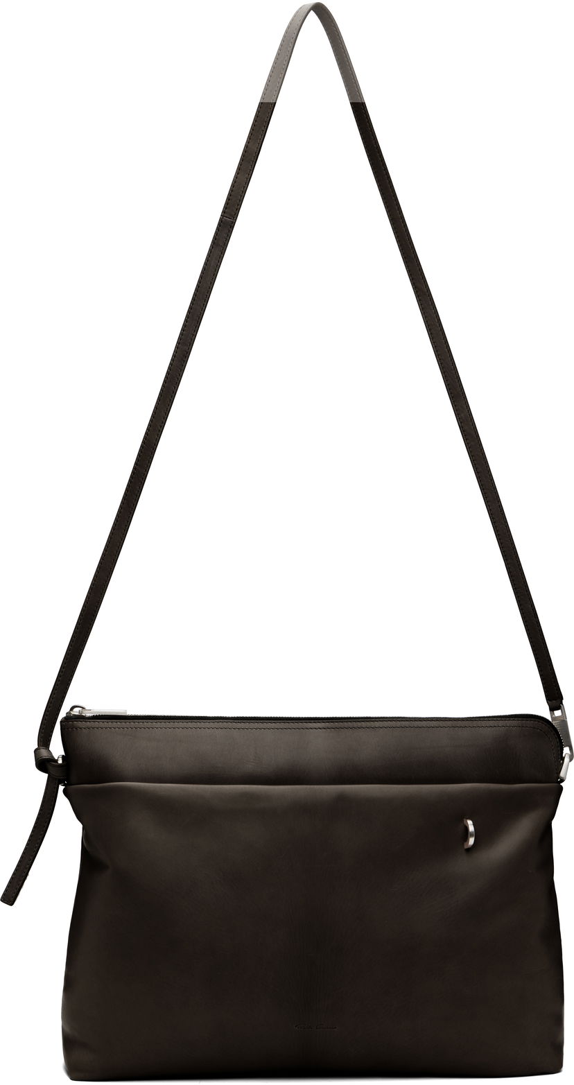 Axelväska Rick Owens Rick Owens Concordians Big Adri Bag Brun | RA02E0726 LCAPA